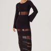 Ronny Kobo Greyson Dress | Black Wholesale