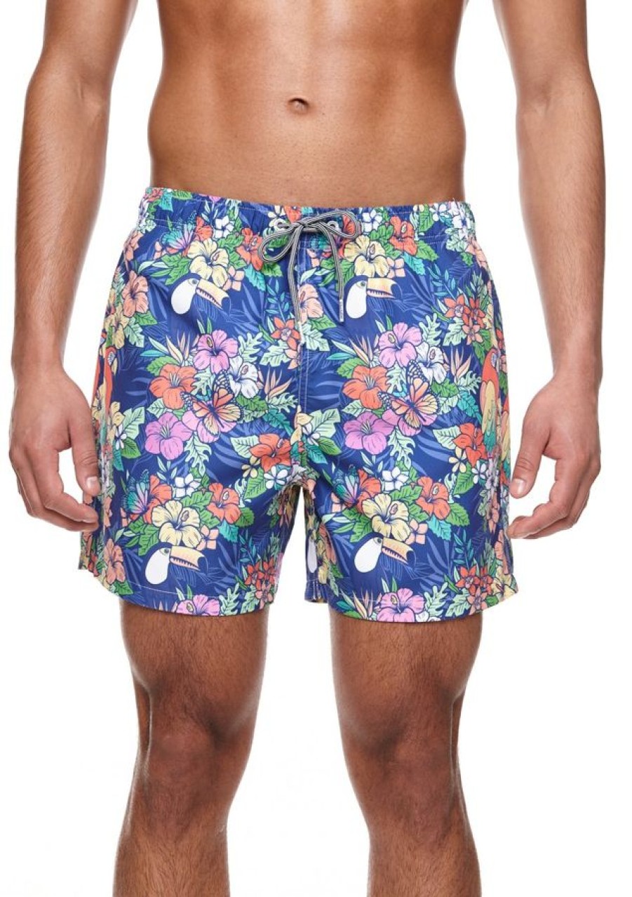 Boardies Jungle Mid Length Swim Shorts Hot