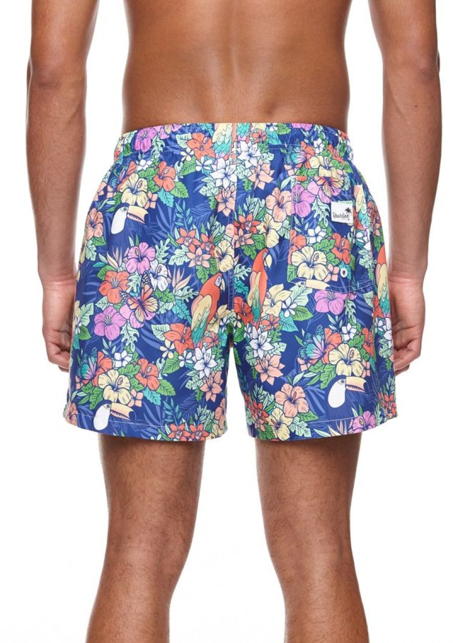 Boardies Jungle Mid Length Swim Shorts Hot