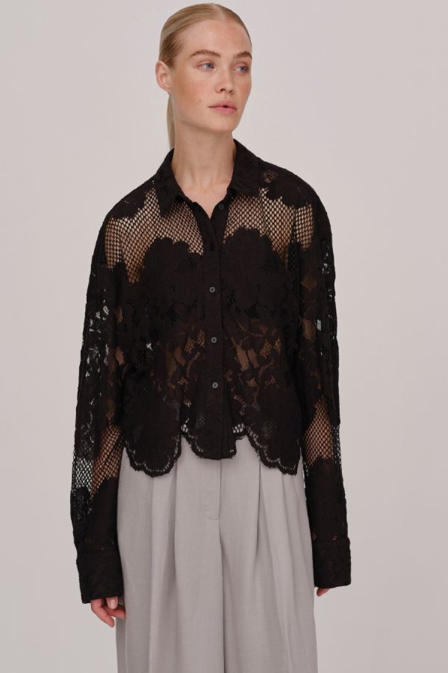 Birgitte Herskind Jetta Shirt | Black Clearance