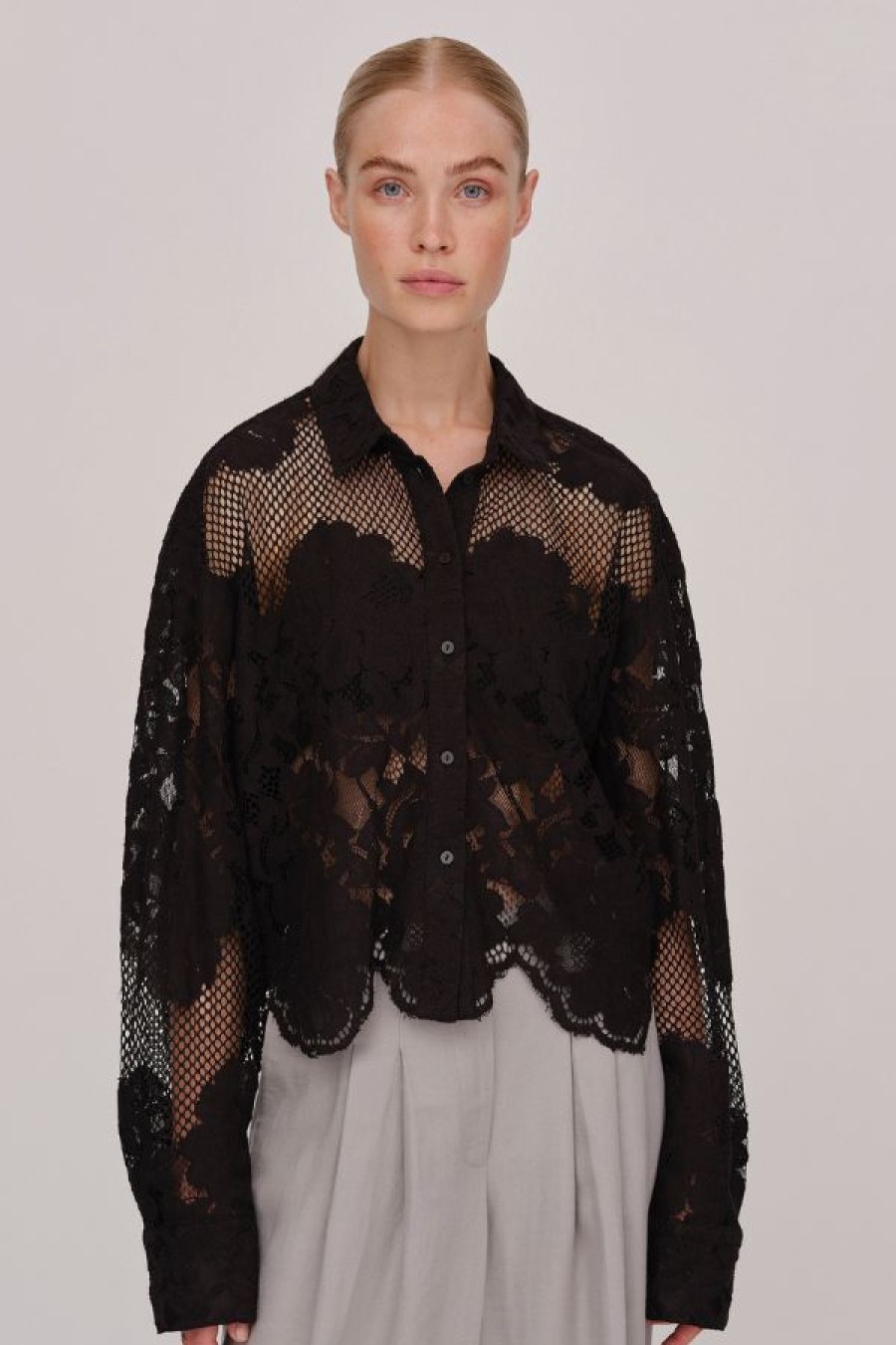 Birgitte Herskind Jetta Shirt | Black Clearance