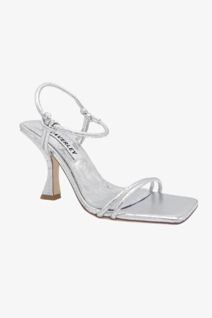 Caverley Kolt Heel | Crinkle Silver Online