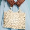 Sister Jane Chamomile Pearl Bag | Pearled Ivory Wholesale