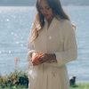 Happy Place Gauzy Robe | White New