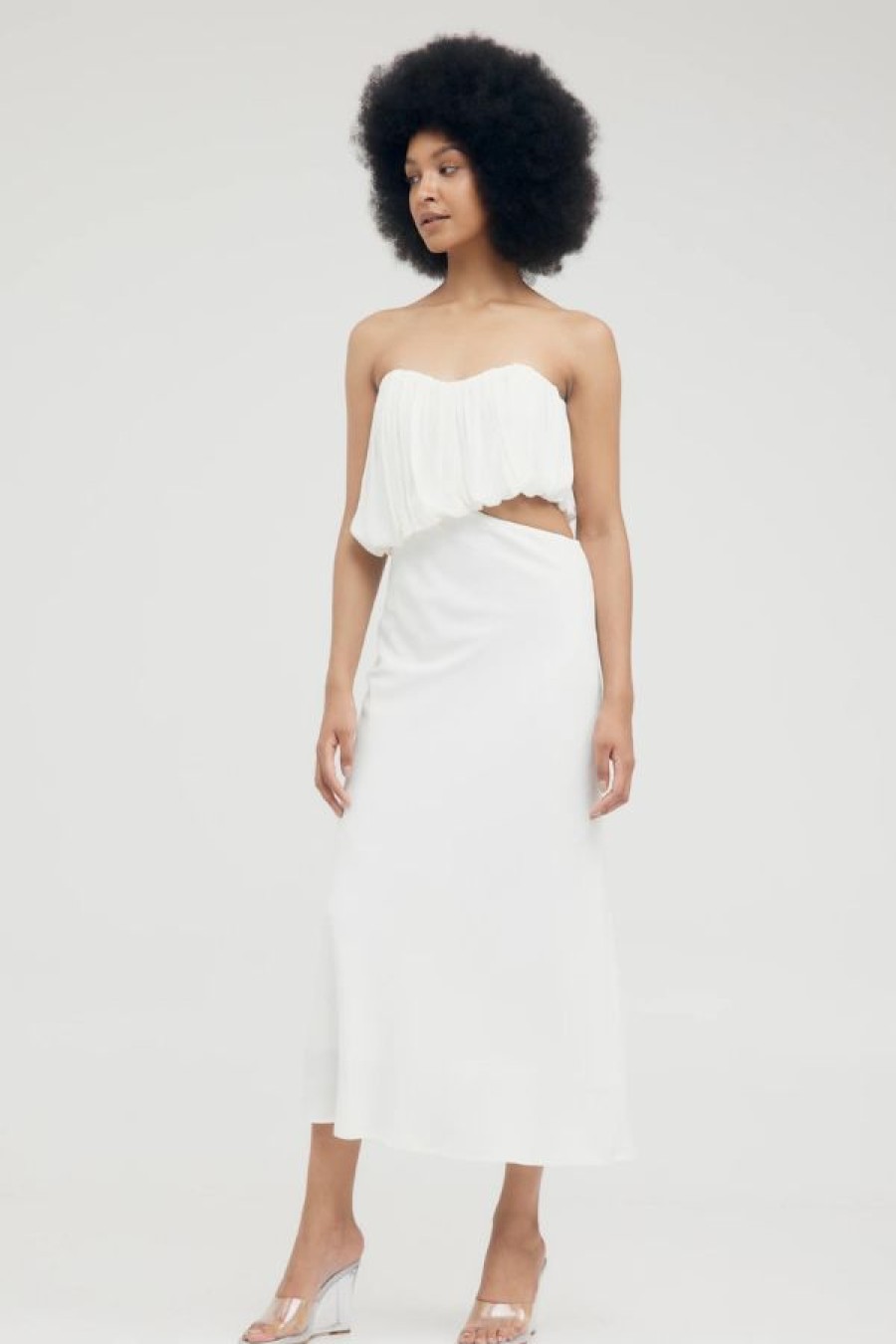 Third Form Overflow 2.0 Strapless Dress | Vanilla Clearance