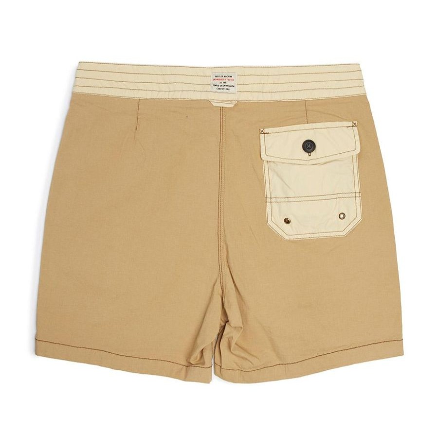 deus Original Solid Boardshort Coffee Best