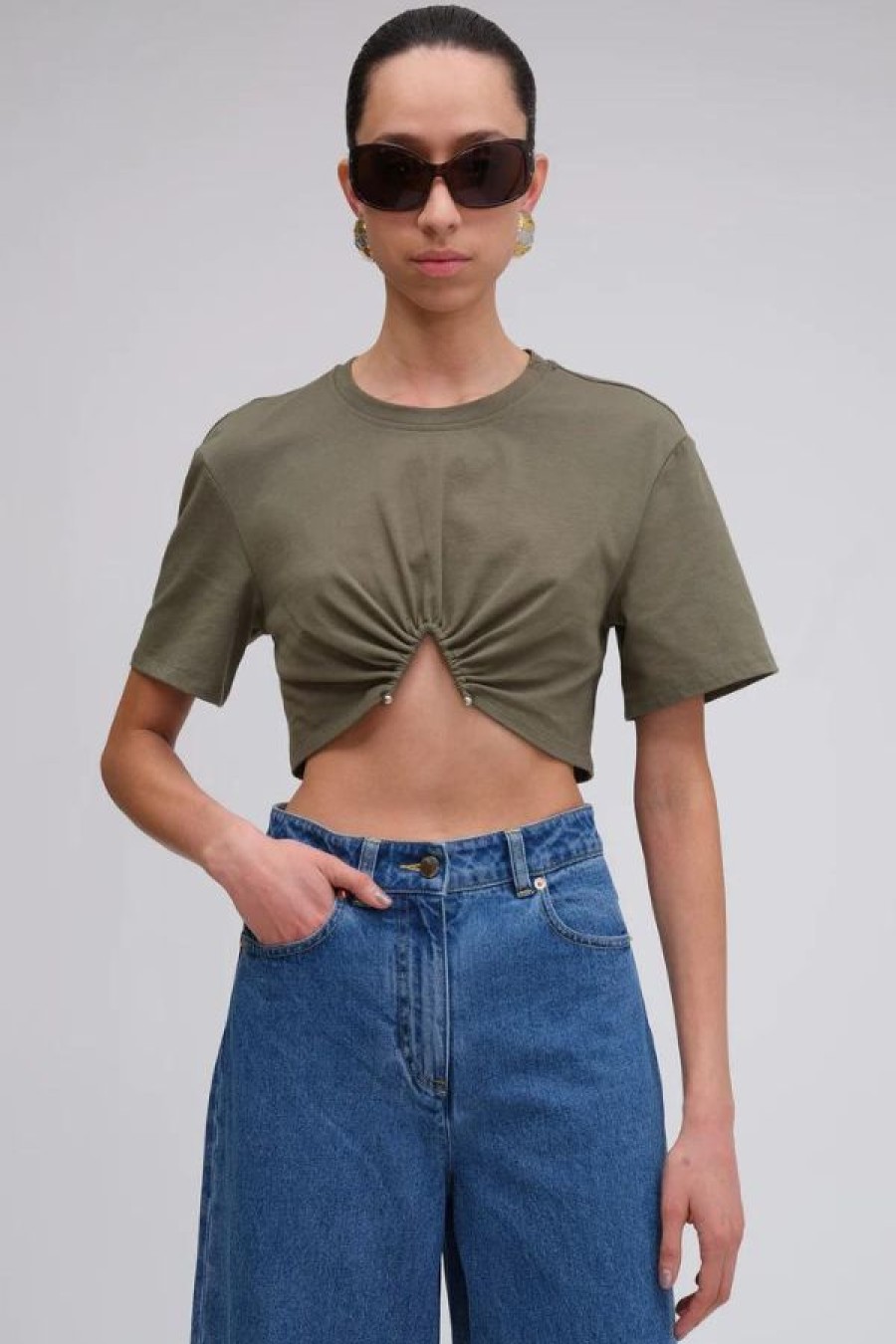 Ronny Kobo Elivra Top | Army Green Hot