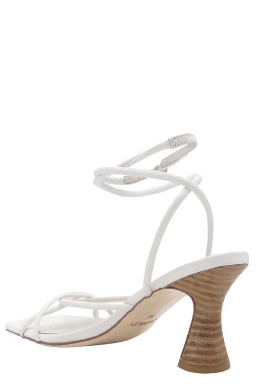 Caverley Lacey Heel | White Wholesale