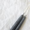 SOCCO Designs Charcoal Taper Candles | Pair Clearance