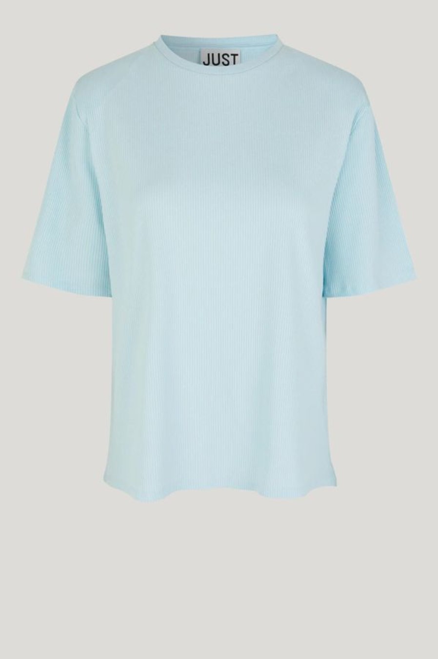 Just Female Noble Padded Tee | Blue Glow Hot