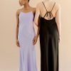 A Bronze Age Scarlett Slip Dress | Ultra Violet Online