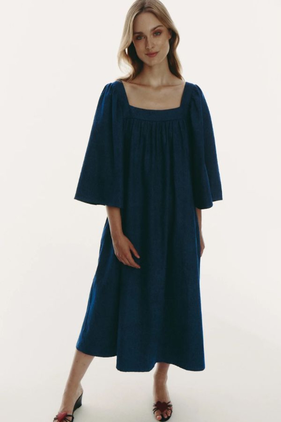 Le Petit Trou Geenah Dress | Denim Clearance