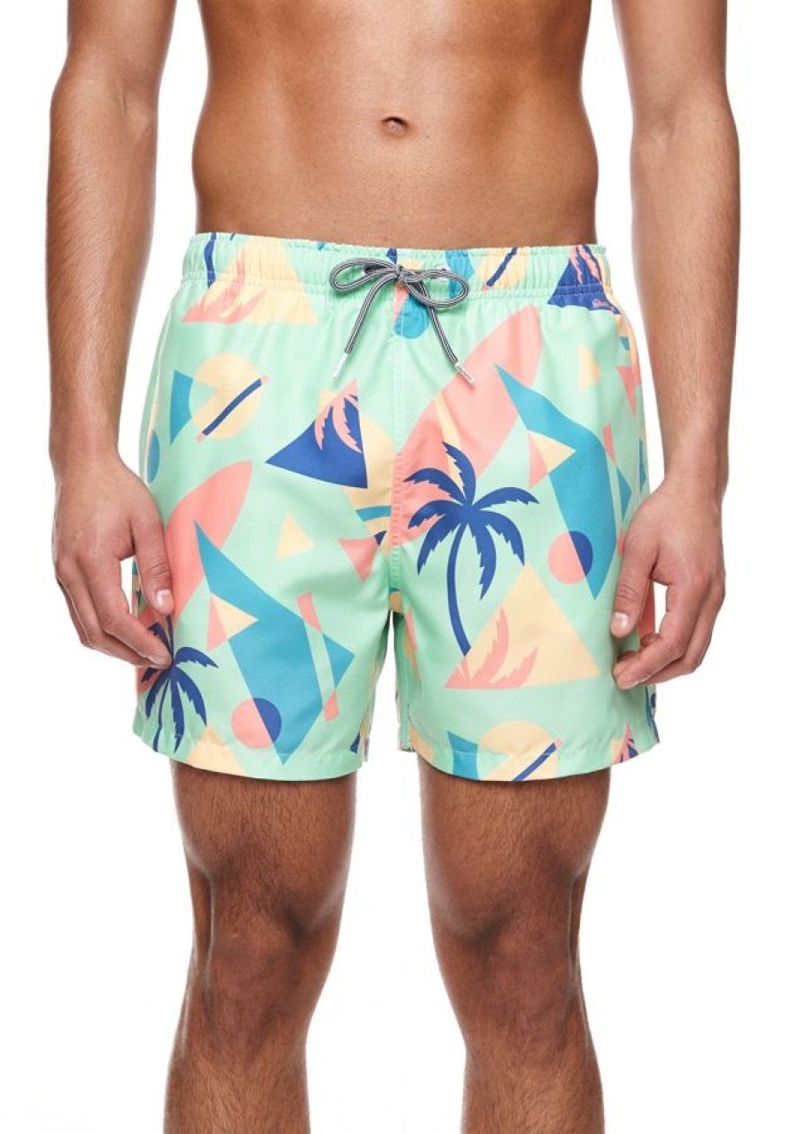 Boardies Overlay Mid Length Swim Shorts New