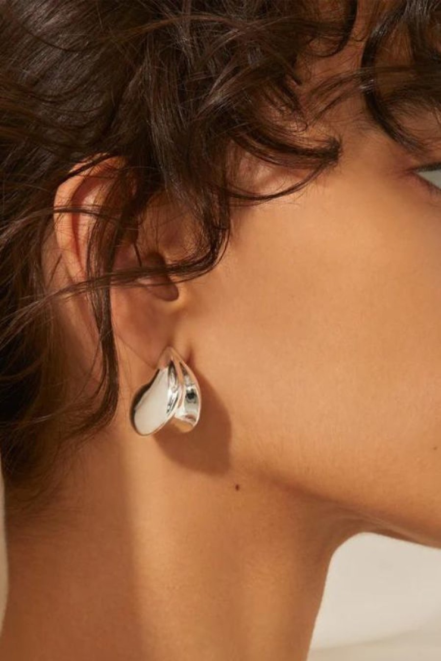 Jenny Bird Nouveaux Puff Earrings | Silver Clearance