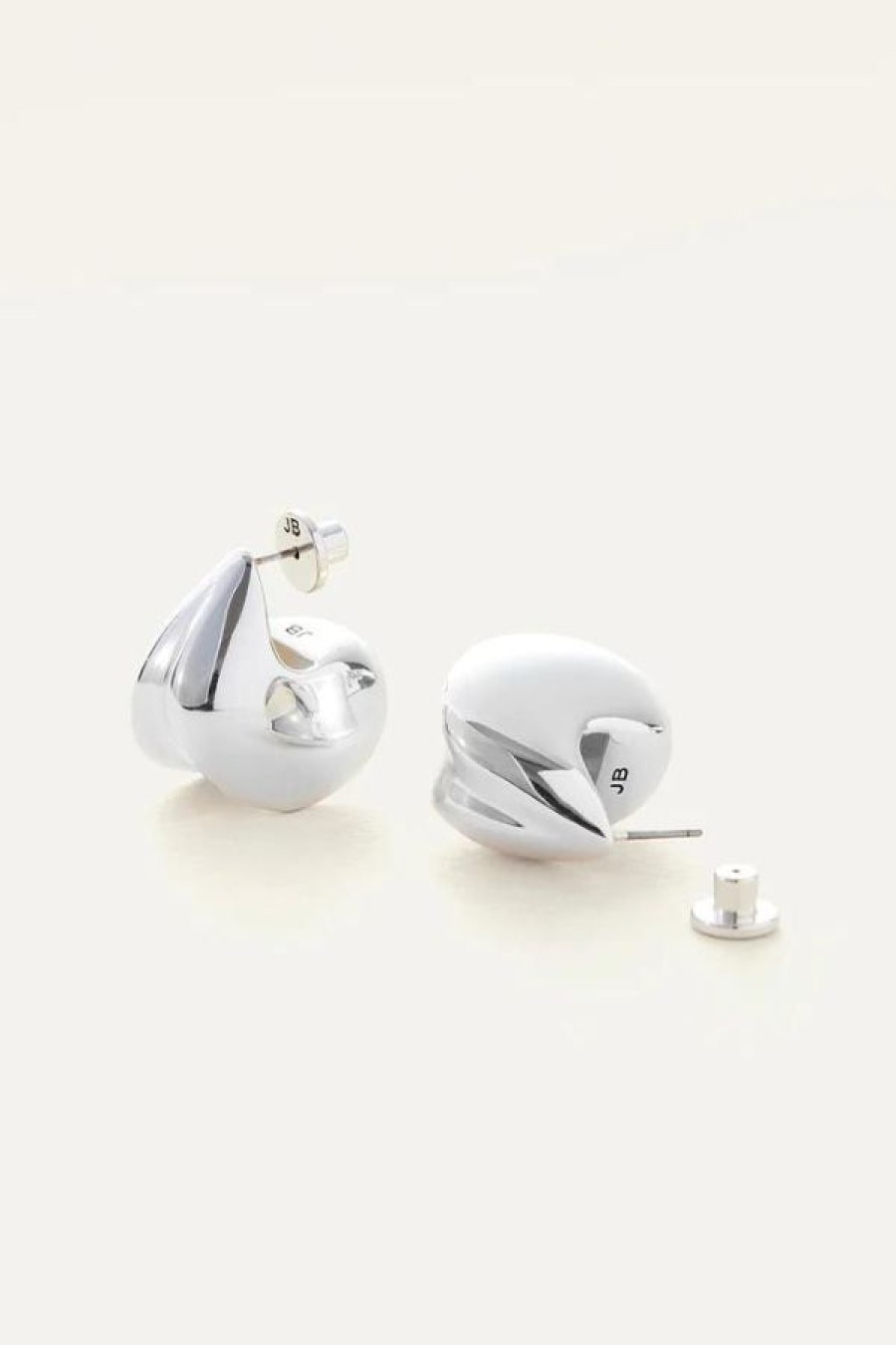 Jenny Bird Nouveaux Puff Earrings | Silver Clearance