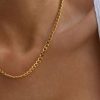 Luv AJ The Classique Skinny Curb Chain | Gold Online