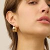 Jenny Bird Nouveaux Puff Earrings | Gold Hot