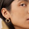 Jenny Bird Puffy Faye Knocker Earrings | Gold Online