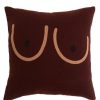 Cold Picnic Brown Boob With Black Pillow Cover Clearance