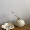 Doux Studio Ceramics Globe Vase White Snake Best