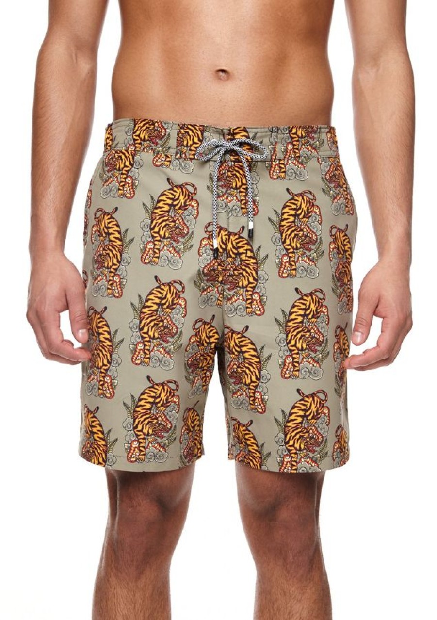 Boardies Eka Bali Tiger Premium Swim Shorts Best