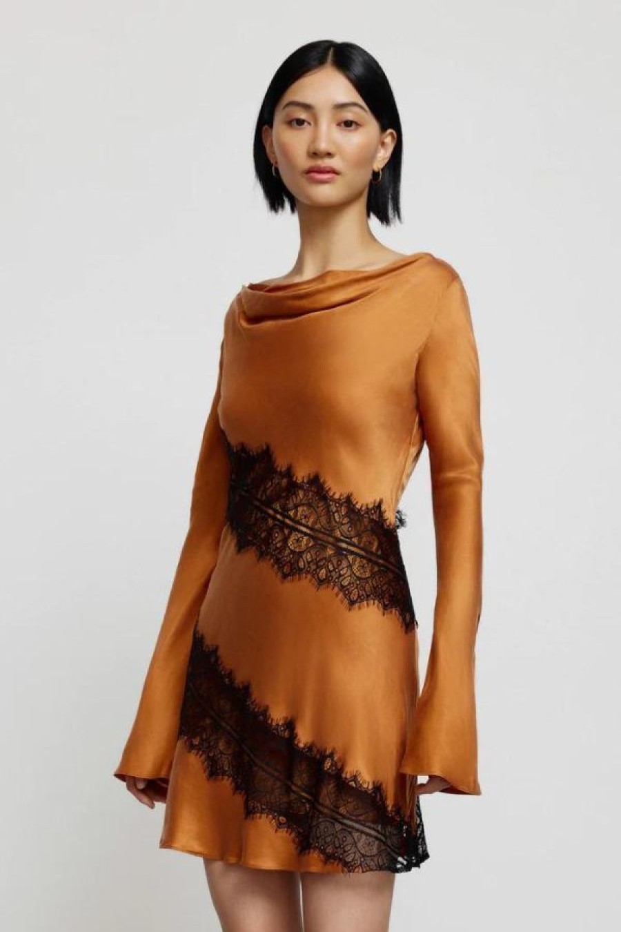 Significant Other Helania Mini Dress | Caramel Best