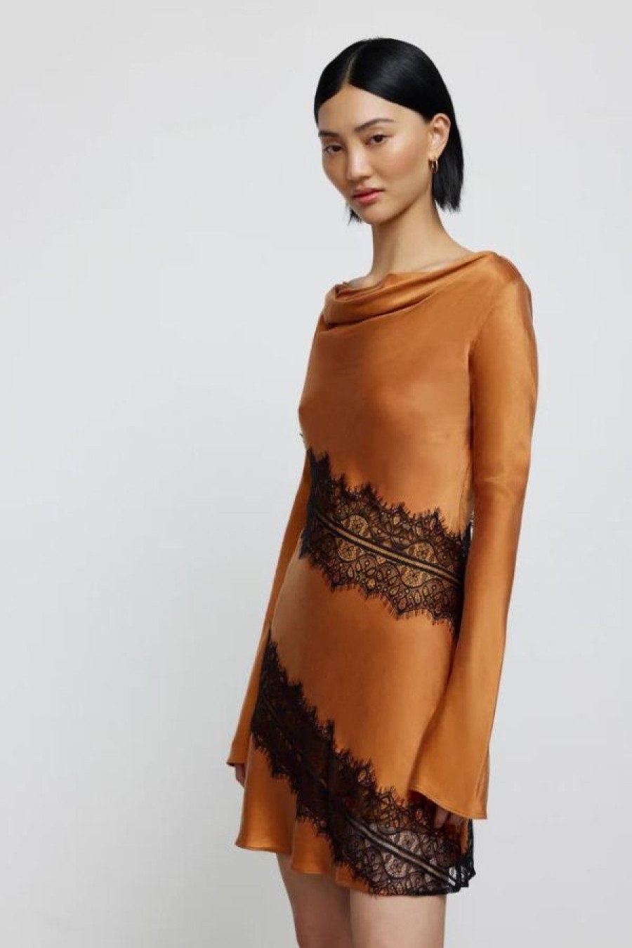 Significant Other Helania Mini Dress | Caramel Best