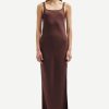 Samsoe Samsoe Sunna Dress | Brown Stone New