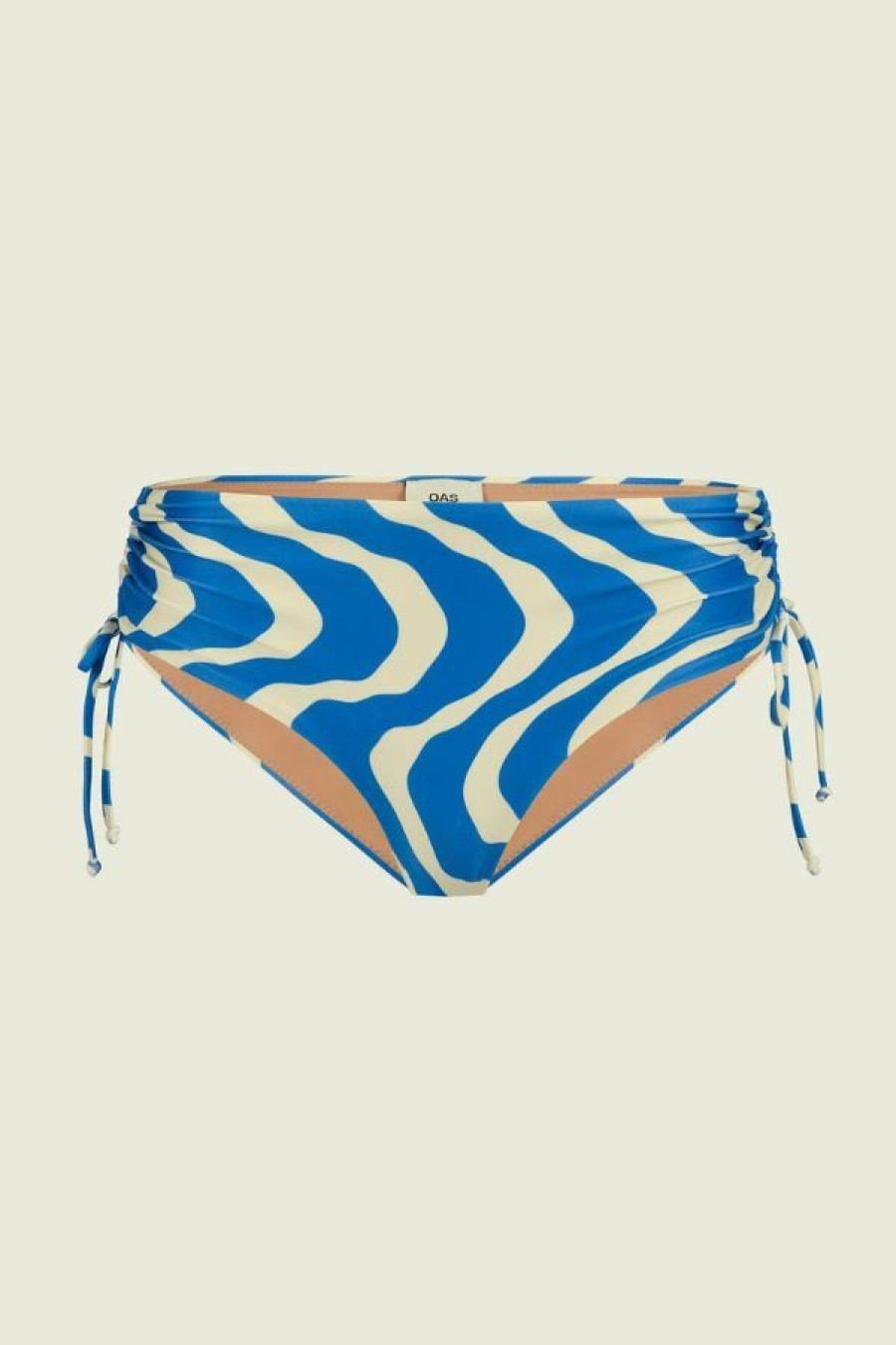 OAS Blue Rippling Ombra Bikini Bottom Best