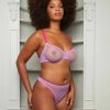 Dora Larsen Bella Clean Tulle Underwire Bra | Pastel Purple New