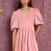 Sister Jane Harmony Velvet Mini Dress | Baby Pink Hot