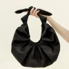 A Bronze Age Kimi Croissant Bag | Black Moire Online