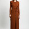 Rita Row Evans Dress | Camel Best