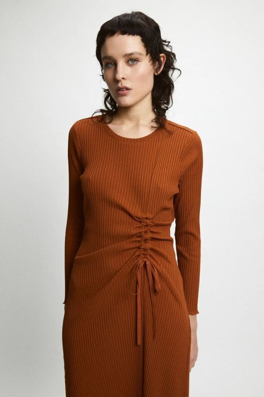 Rita Row Evans Dress | Camel Best