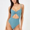 L*Space Kyslee One Piece Swimsuit | Slated Grass Hot