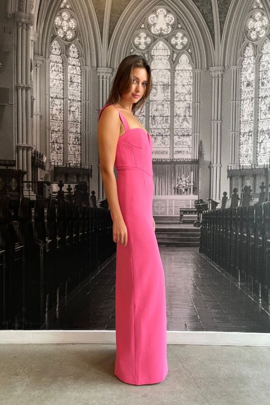 Rebecca Vallance Marie Gown | Pink Clearance