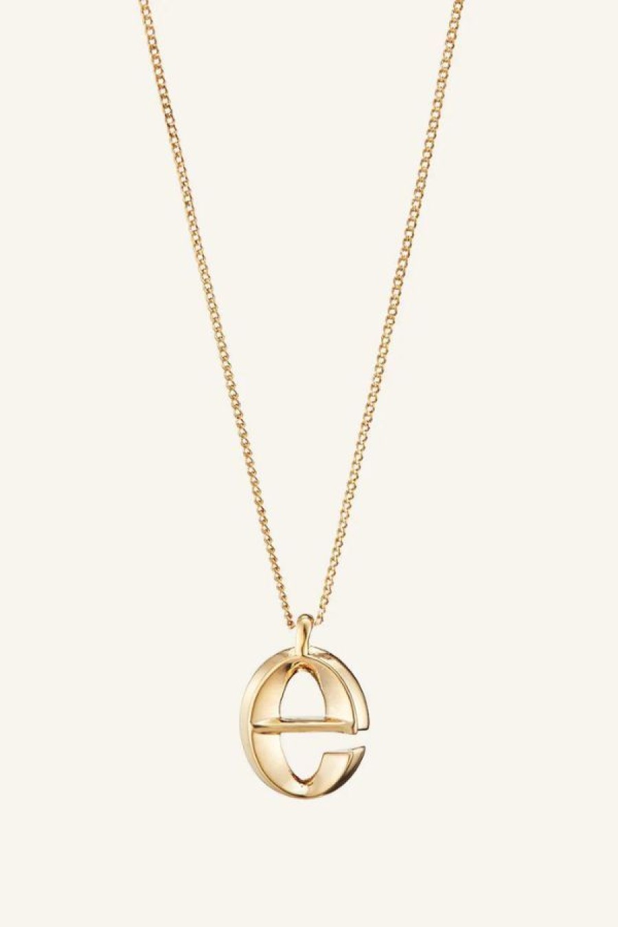 Jenny Bird Monogram Necklace Gold | Letter E Best