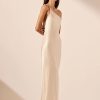 Shona Joy La Lune One Shoulder Cowl Back Maxi Dress | Cream Online