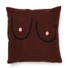 Cold Picnic Brown Boob With Pink Pillow Cover Clearance