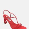 Caverley Coco Heel | Flame Red Wholesale