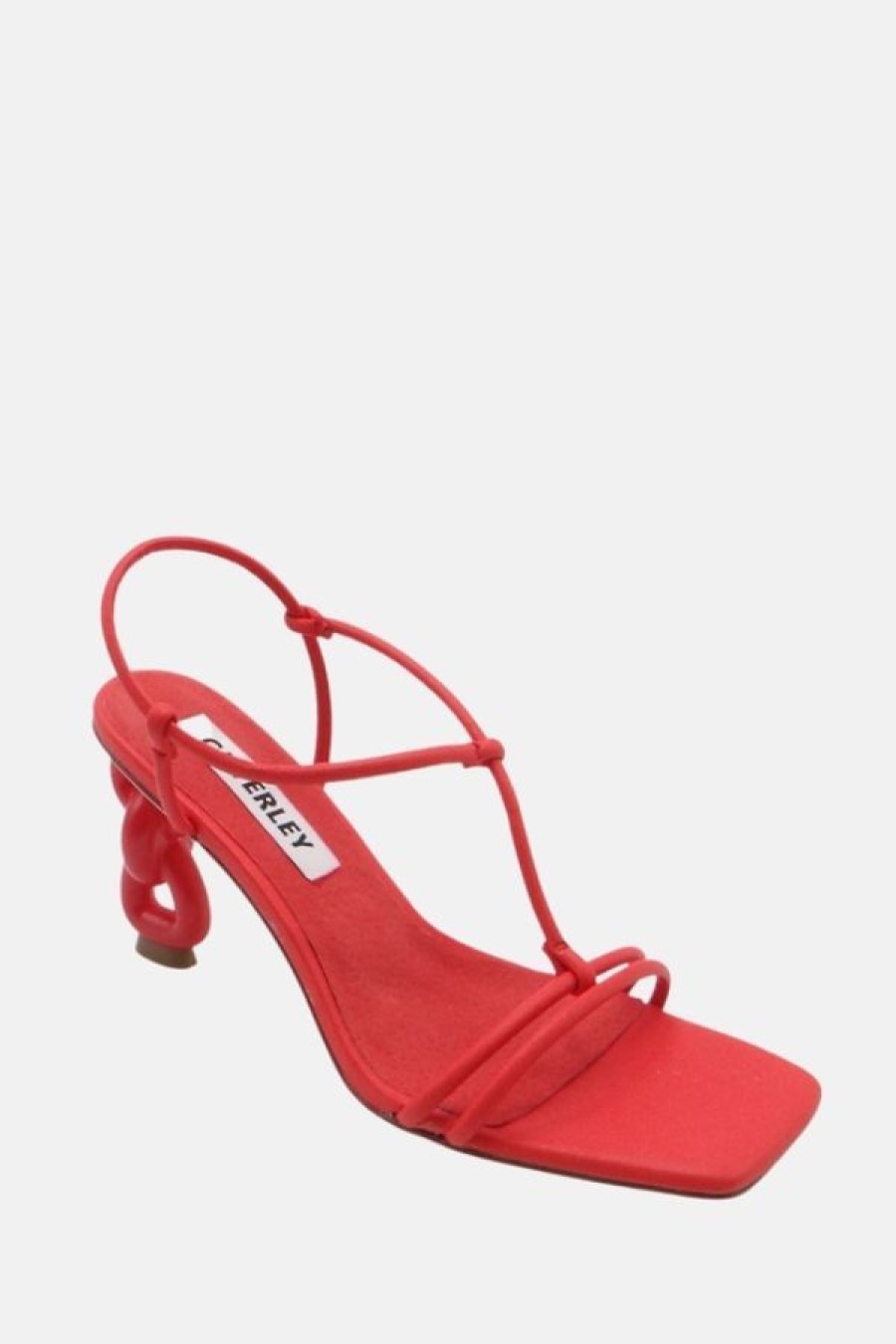 Caverley Coco Heel | Flame Red Wholesale