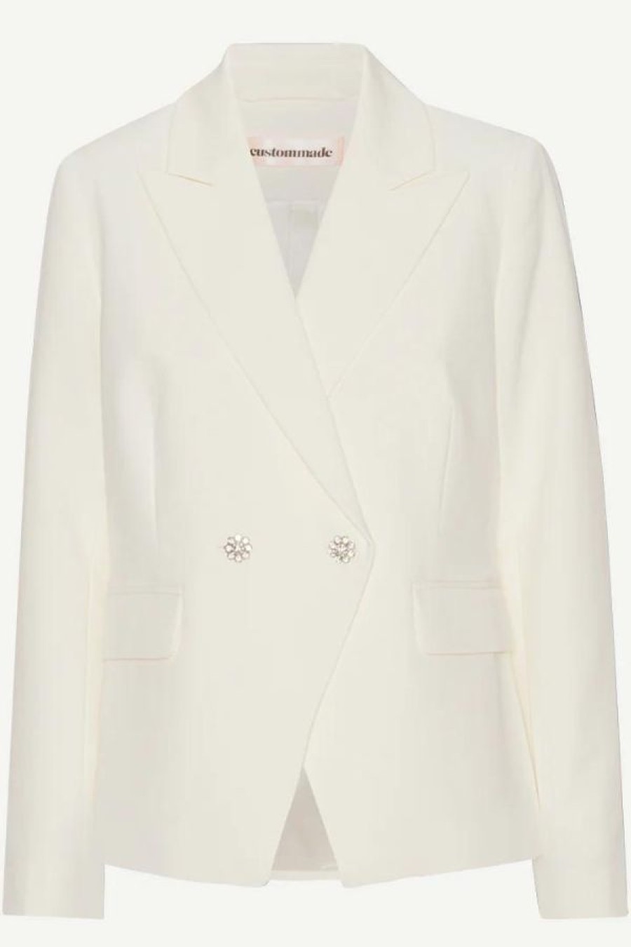 Custommade Flavia Blazer | Whisper White Clearance