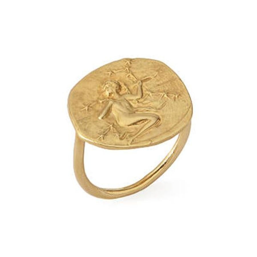 Studio Grun Virgo Ring 18K Gold New