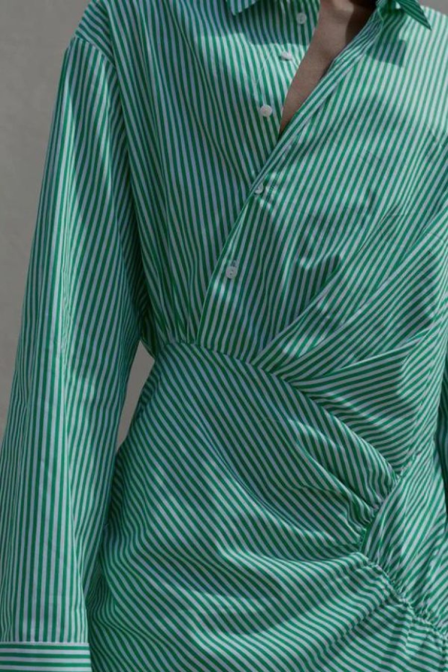 Birgitte Herskind Dorthea Dress | Green Stripe Online