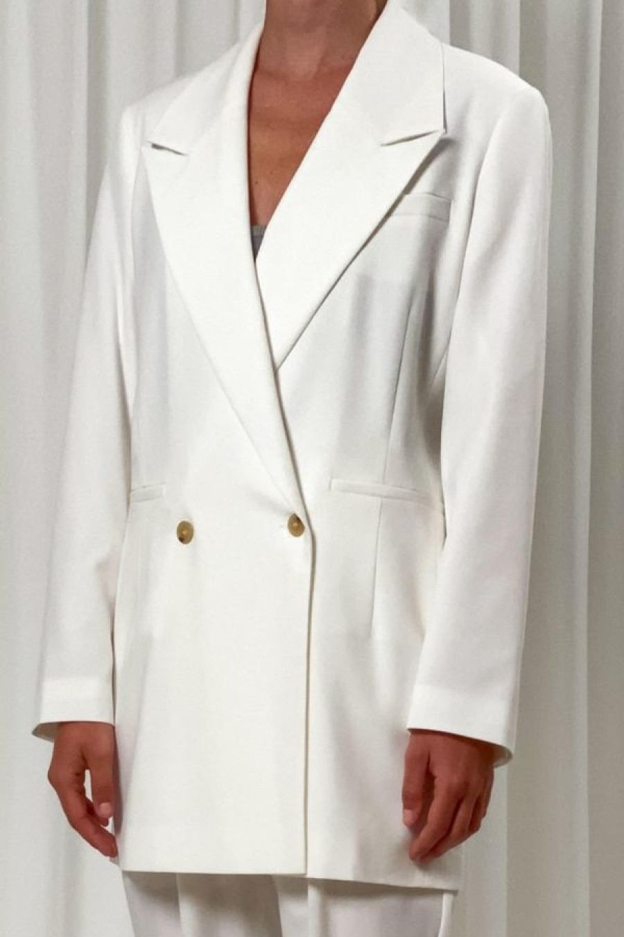 Birgitte Herskind Pita Blazer Off White New