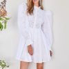 Custommade Jennifer Dress | Bright White Clearance