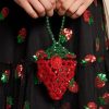 Sister Jane Strawberry Bead Bag | Strawberry Red Wholesale