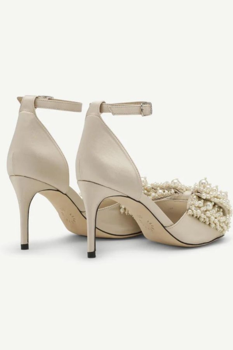 Custommade Marita Pearl Heel | Oyster Gray Best