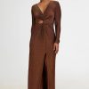 Significant Other Kyla Long Sleeve Dress | Bronze Best