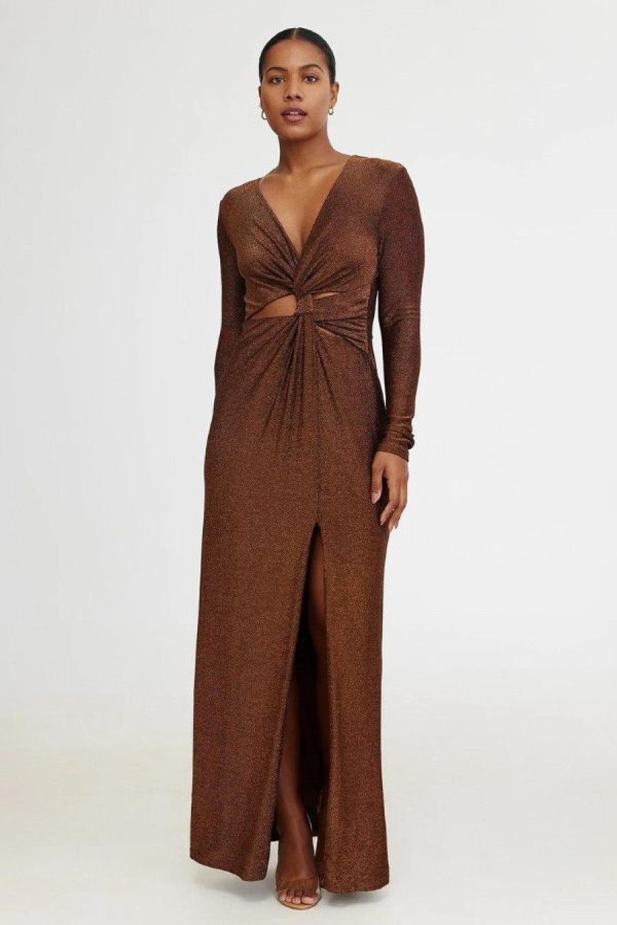 Significant Other Kyla Long Sleeve Dress | Bronze Best